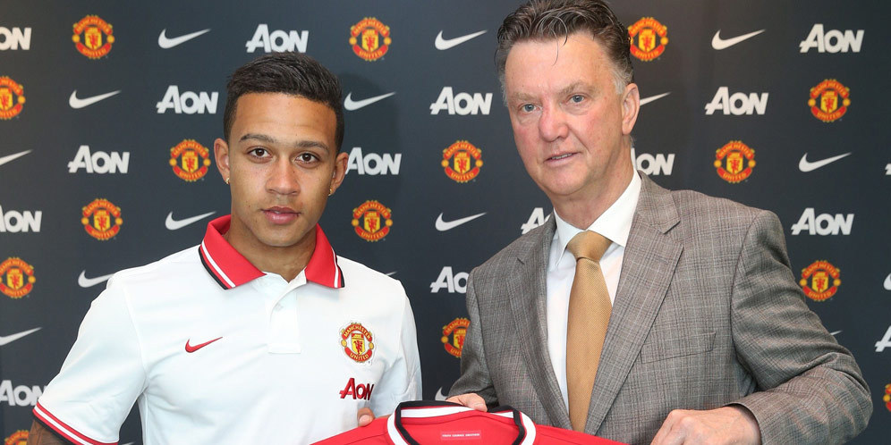 Depay Akui Van Gaal Jadi Alasan Pilih Manchester United