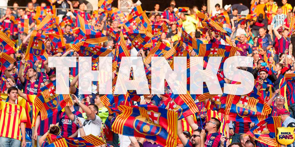 Barcelona Rilis Video Ucapan Terima Kasih Pada Fans