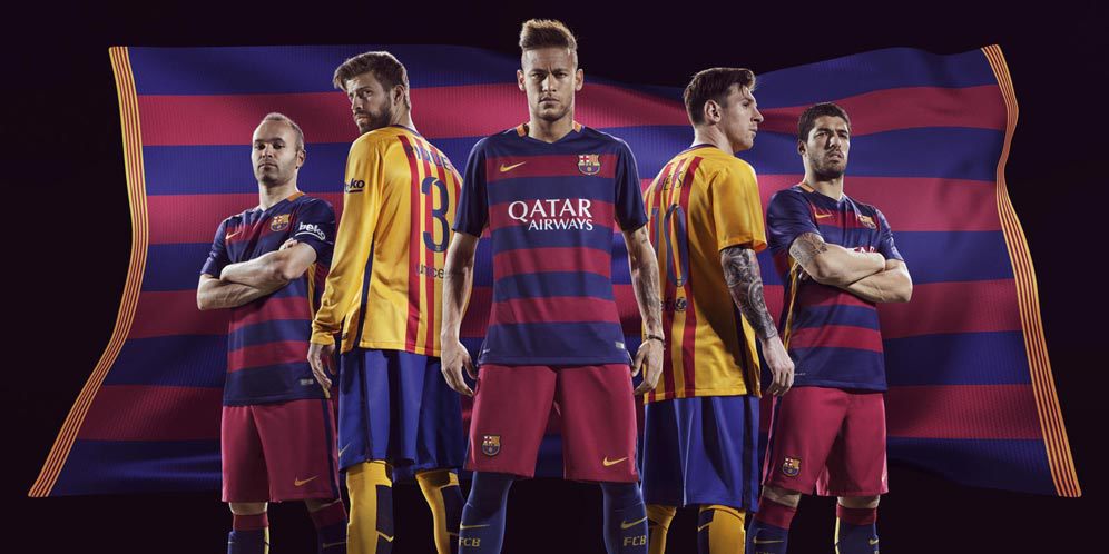 Laris di Skotlandia, Jersey Barca Kalahkan Rangers dan Celtic 