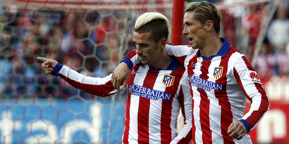 Gurauan Duo Striker Atletico di Twitter