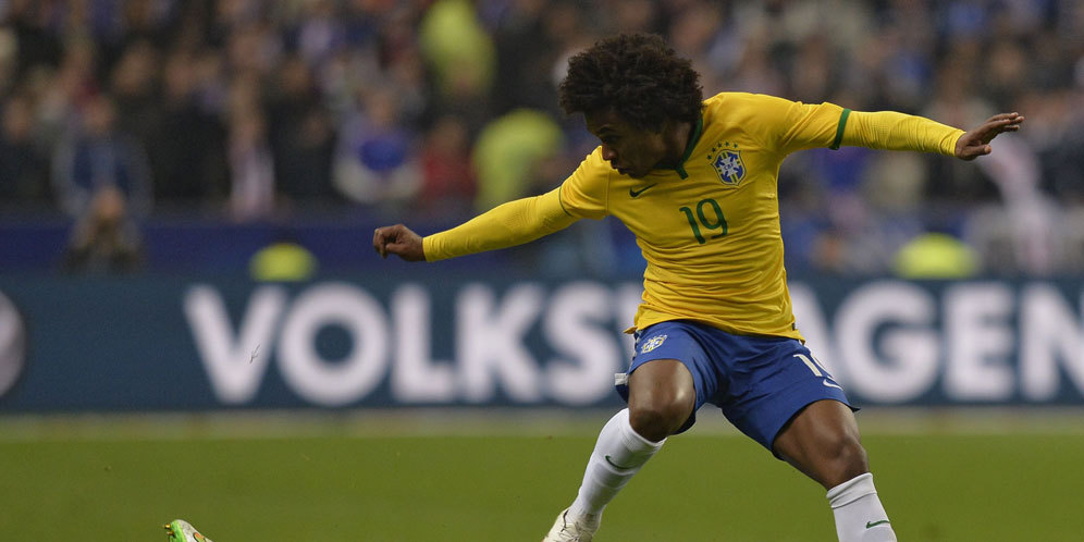 Gelandang Brasil, Willian Puji Paraguay Yang Belum Terkalahkan