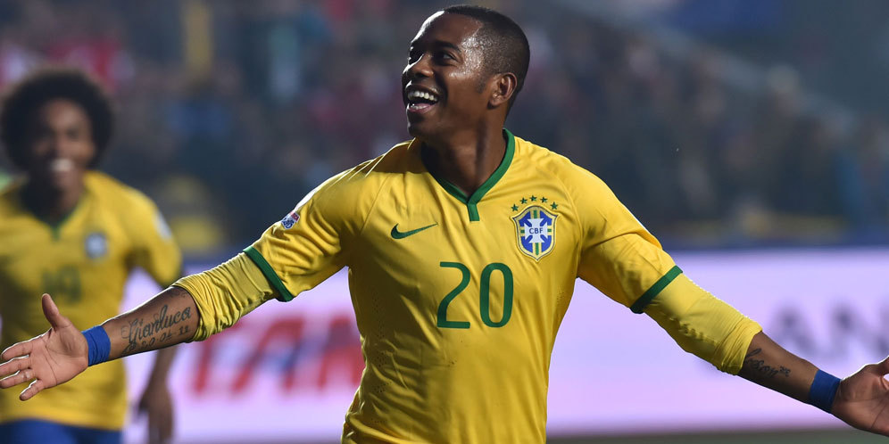 Cetak Gol, Ditarik Keluar, Brasil Kalah, Ini Tanggapan Robinho