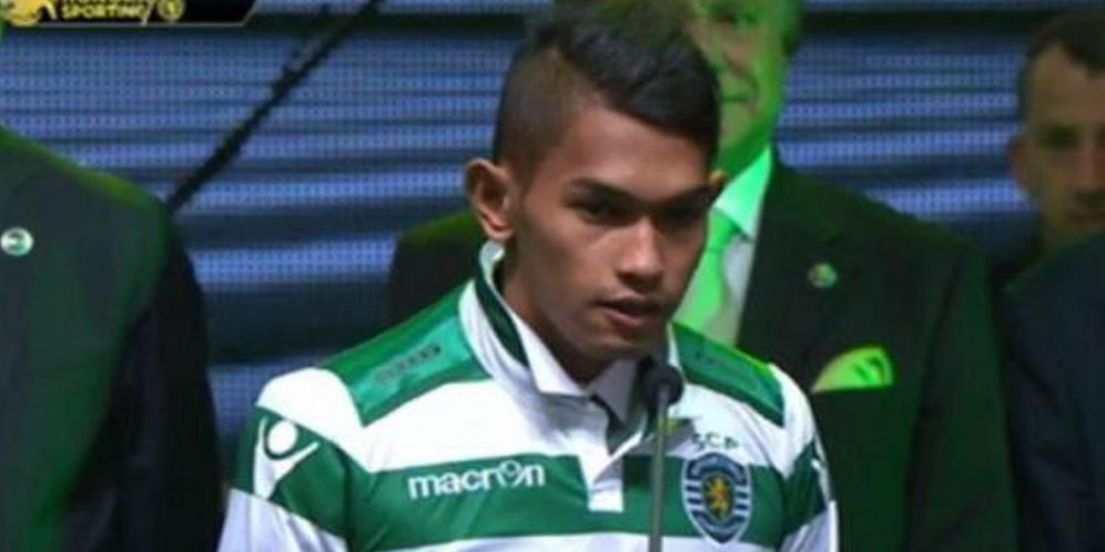 Martunis Sudah Diperkenalkan Sporting Lisbon