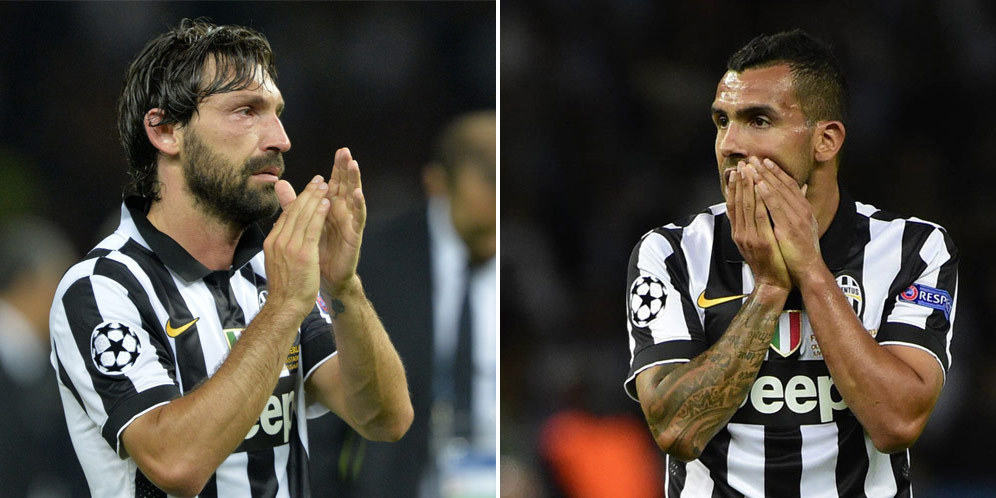 Ditinggal Tevez dan Pirlo, Juventus Rasakan Kepedihan