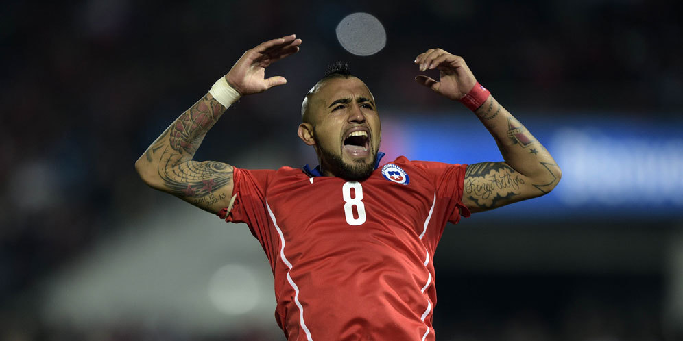 Copa America Sudah, Kini Vidal Incar Piala Dunia 2018