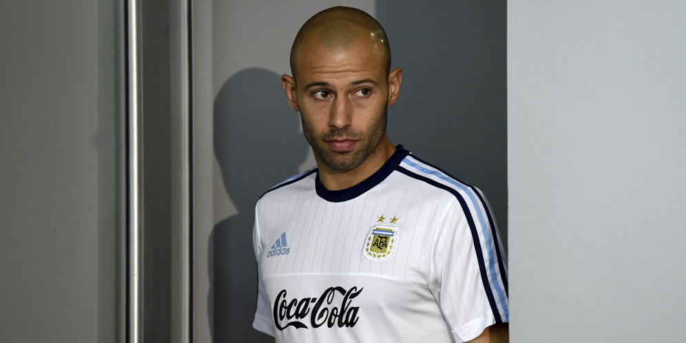 Mascherano Bantah Ruang Ganti Argentina Rusuh 