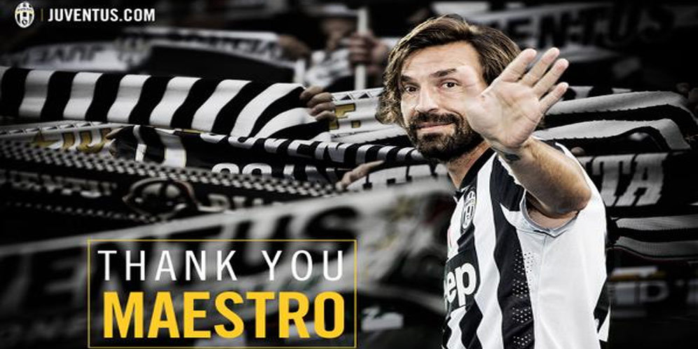 Grazie Maestro Andrea Pirlo