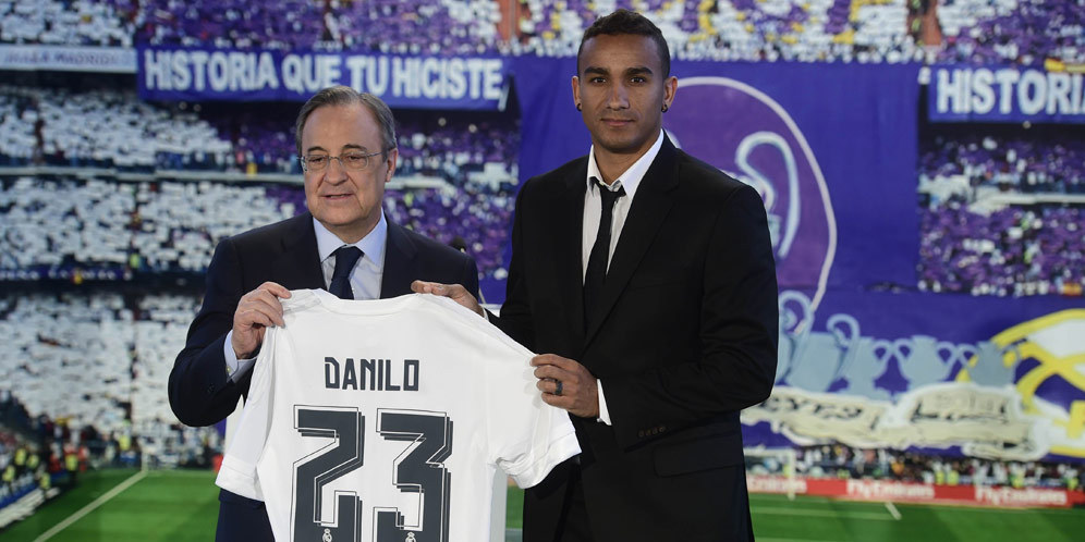 Inilah Sambutan Presiden Real Madrid Untuk Danilo