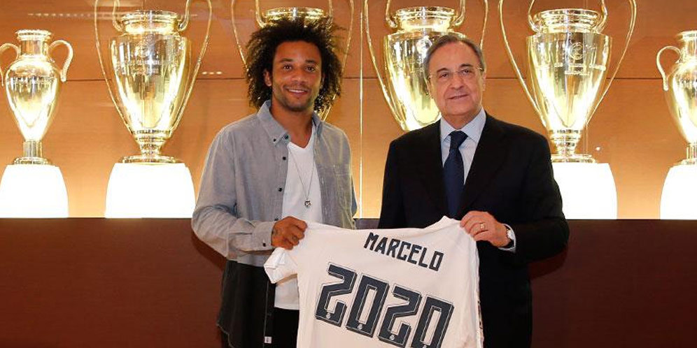 Marcelo Bahagia Dapat Kontrak Baru di Madrid