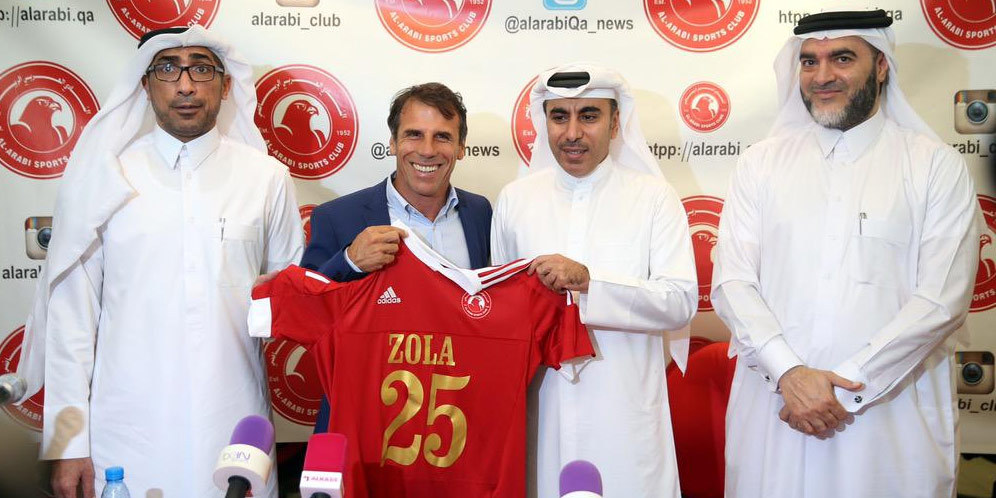 Legenda Chelsea, Zola Resmi Tangani Klub Qatar, Al-Arabi