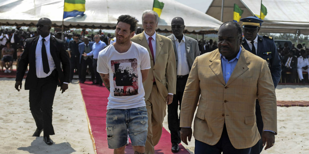 Gabon Bantah Bayar Mahal Messi Untuk 'Membangun Stadion'
