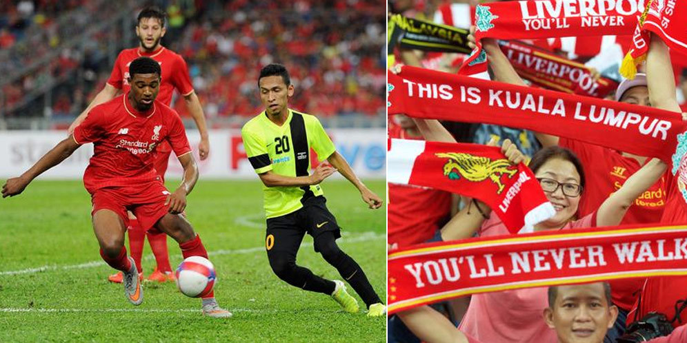 Liverpool Diimbangi Malaysia XI Liverpool Diimbangi Malaysia XI