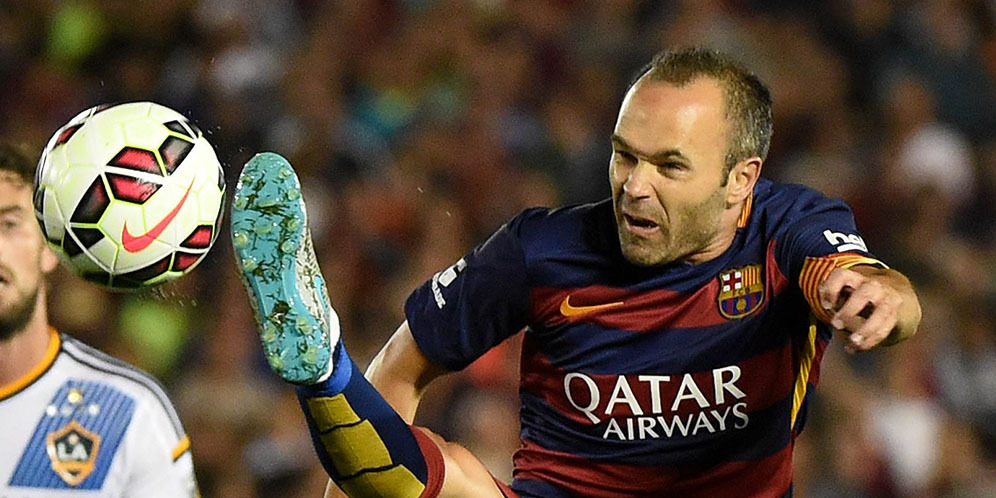 Barca Kalah, Iniesta Cedera