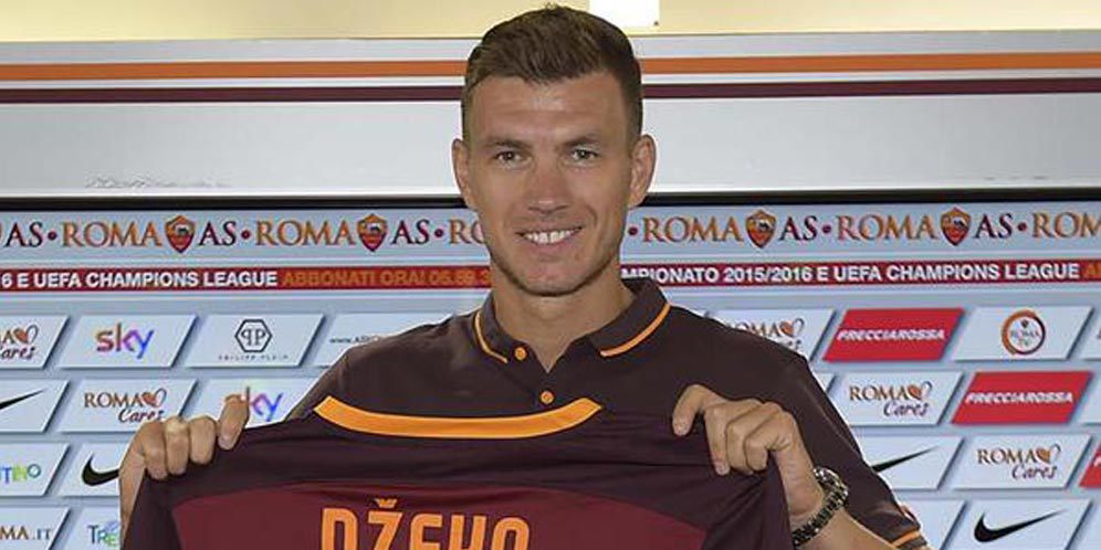 AS Roma Resmi Daratkan Edin Dzeko