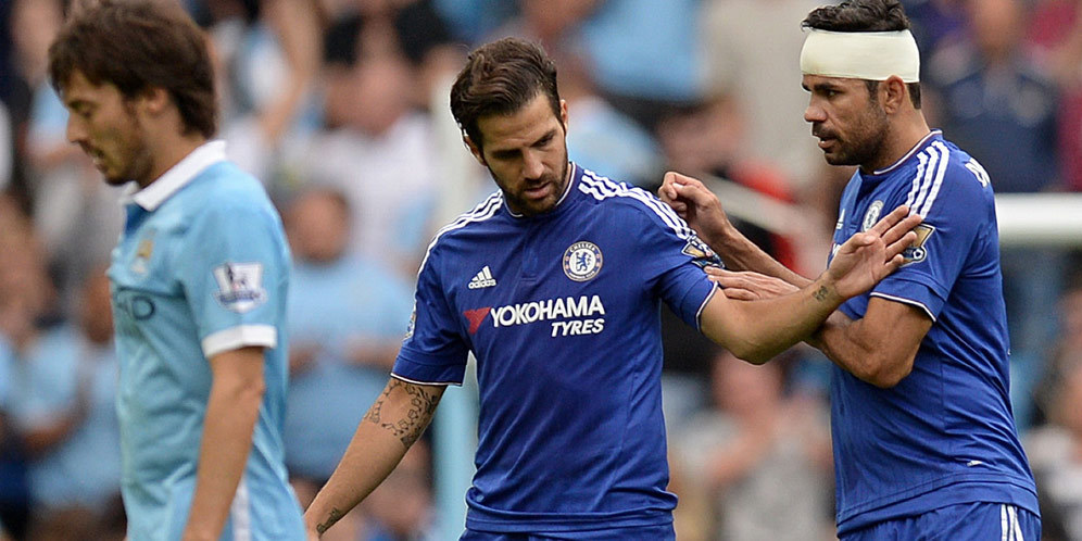 Shearer: Fabregas 'Hilang' Lawan Manchester City