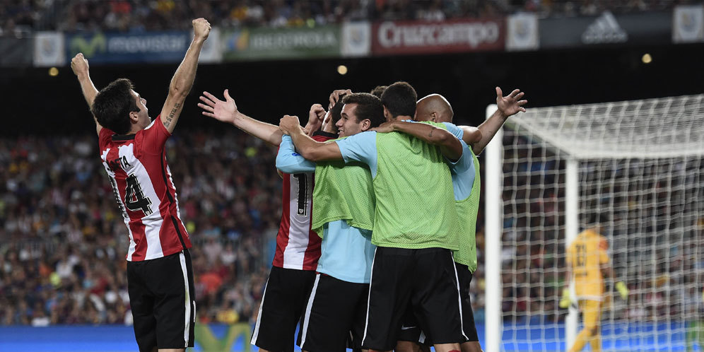 Hasil Pertandingan Barcelona vs Athletic Bilbao 1-1 (Agg 1-5)