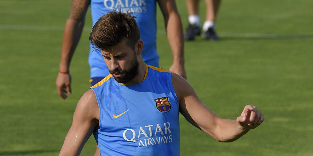 Pique Terancam Absen Bela Barca 12 Laga