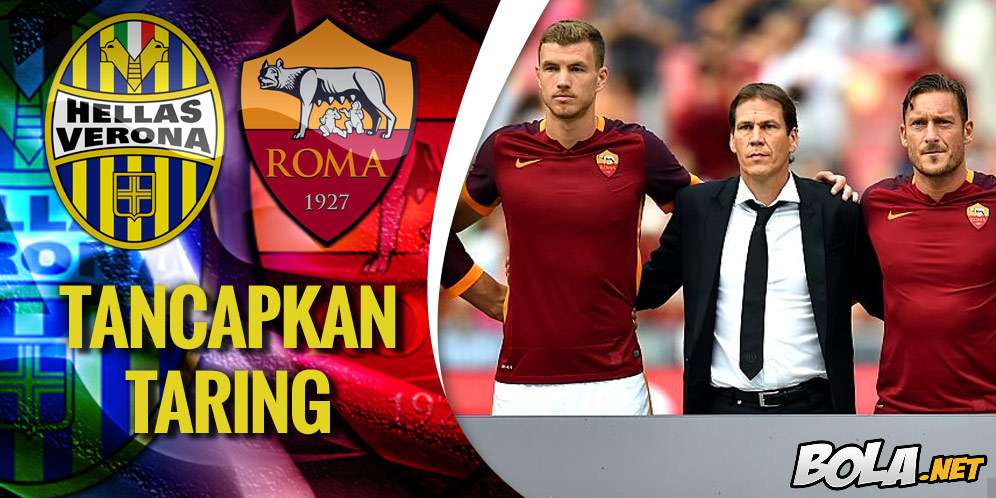 Data dan Fakta Serie A: Verona vs Roma