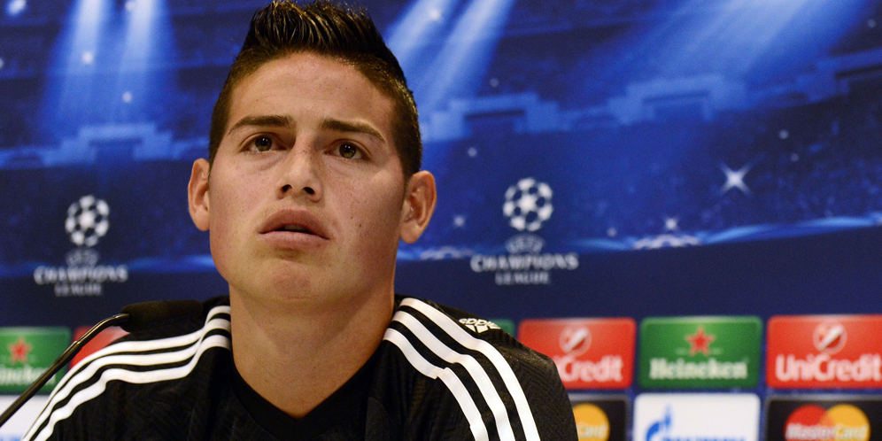 James Sebut Siap Tempur Bela Madrid 