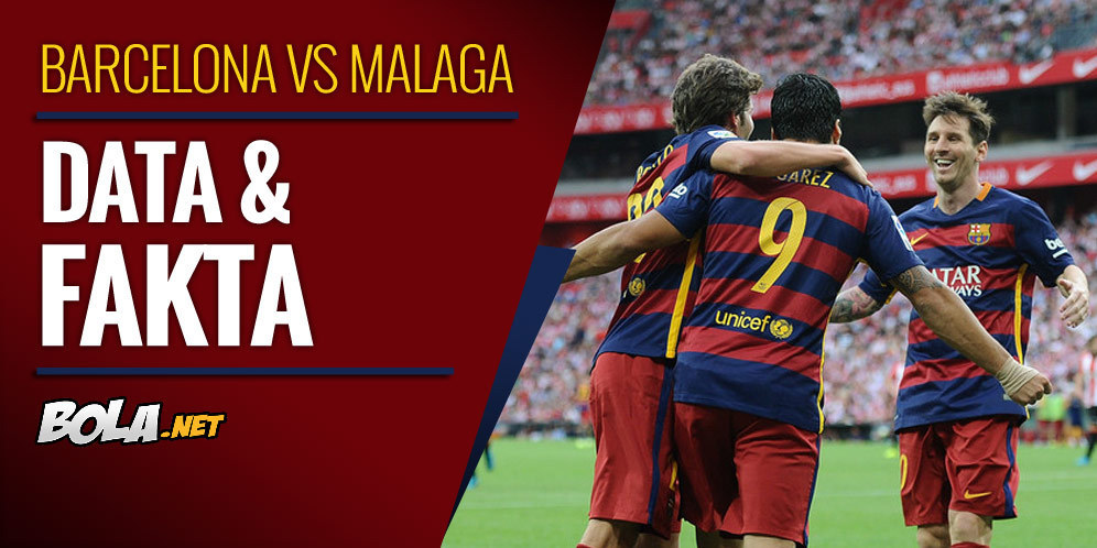 Data dan Fakta La Liga: Barcelona vs Malaga