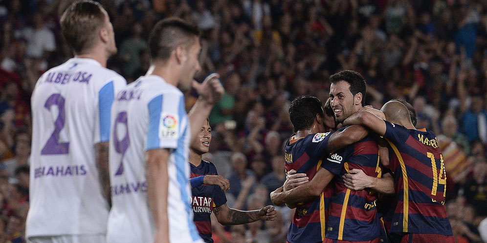 Hasil Pertandingan Barcelona vs Malaga: Skor 1-0