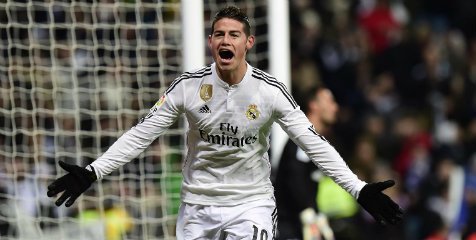 James Bahagia Cetak Gol Indah Bagi Madrid