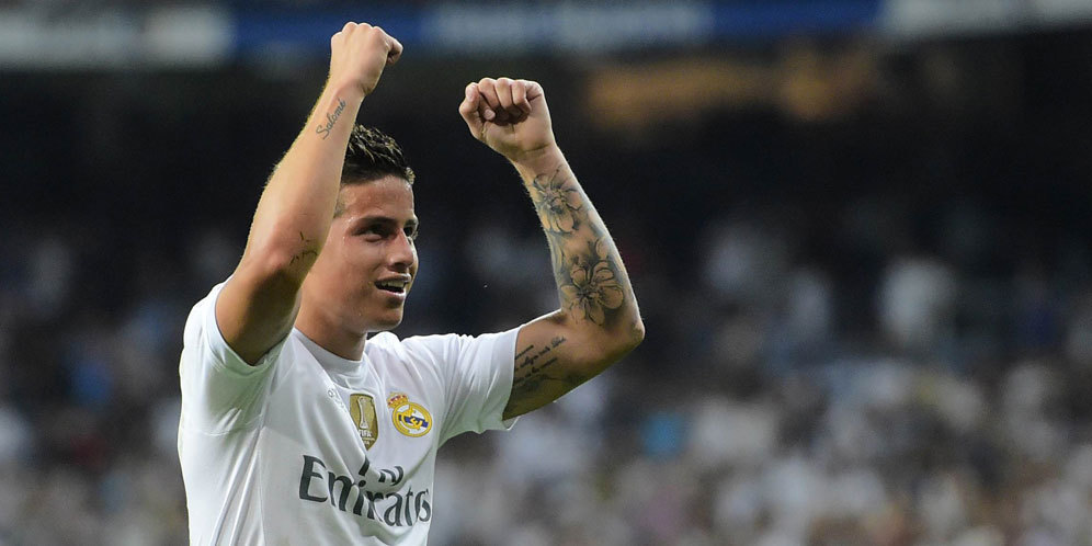 James Siap Ambil Bola Mati Dari Ronaldo dan Bale