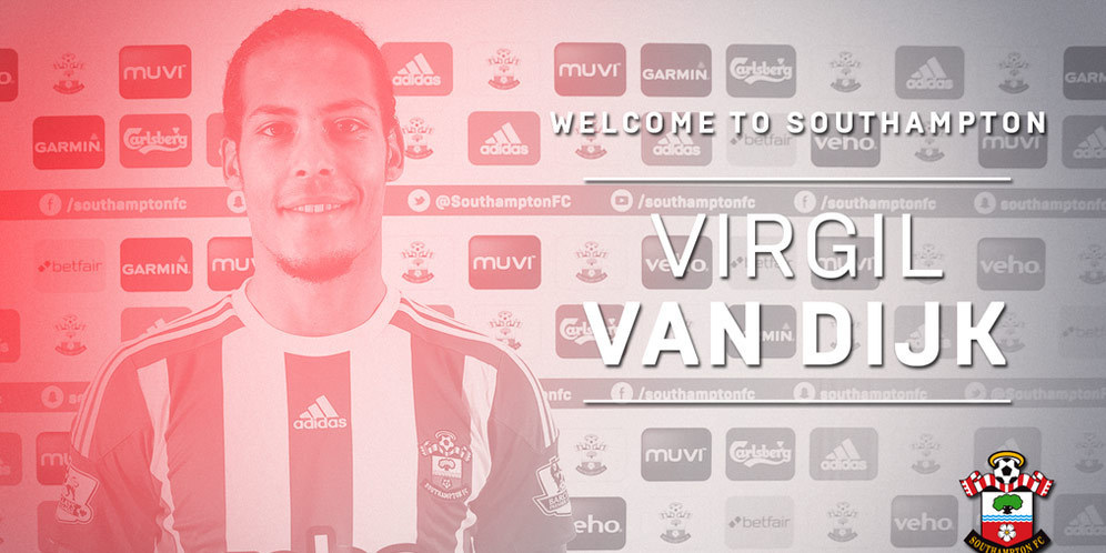 Virgil van Dijk Resmi Berseragam Southampton