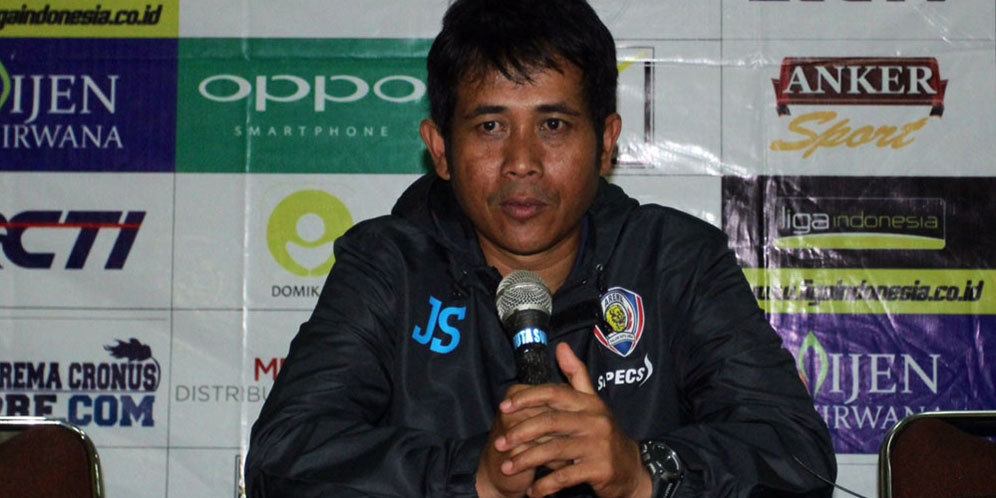 Arema Cronus Nyaris Kalah Kontra Persela, Joko Susilo Tak Cemas