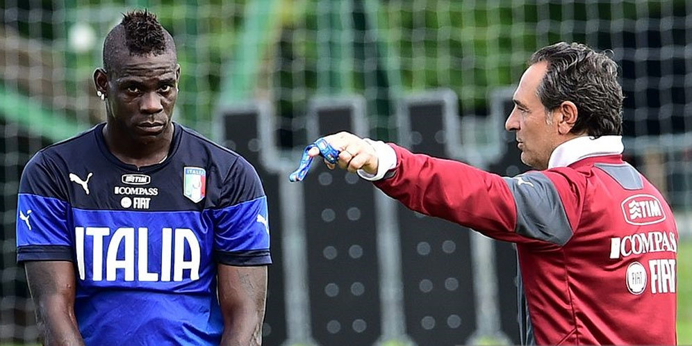 Ini Saran Buffon Agar Balotelli Kembali ke Timnas Italia