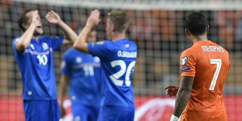 Hasil Pertandingan Belanda vs Islandia: Skor 0-1