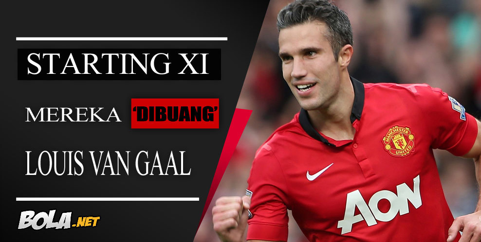 Starting XI: Pemain yang 'Dibuang' Van Gaal dari MU 