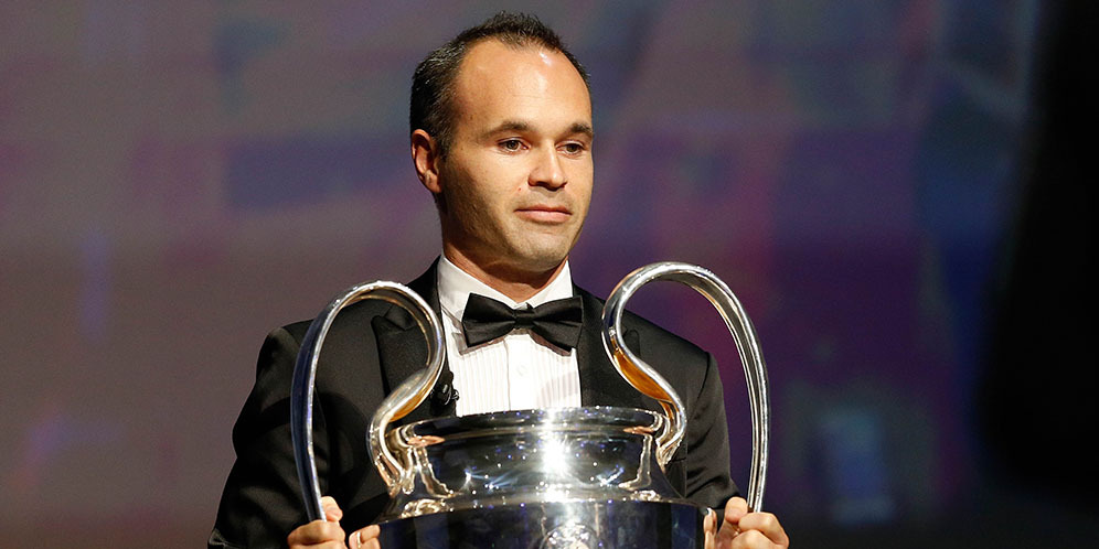 Iniesta Ingin Catat Sejarah Baru di Liga Champions