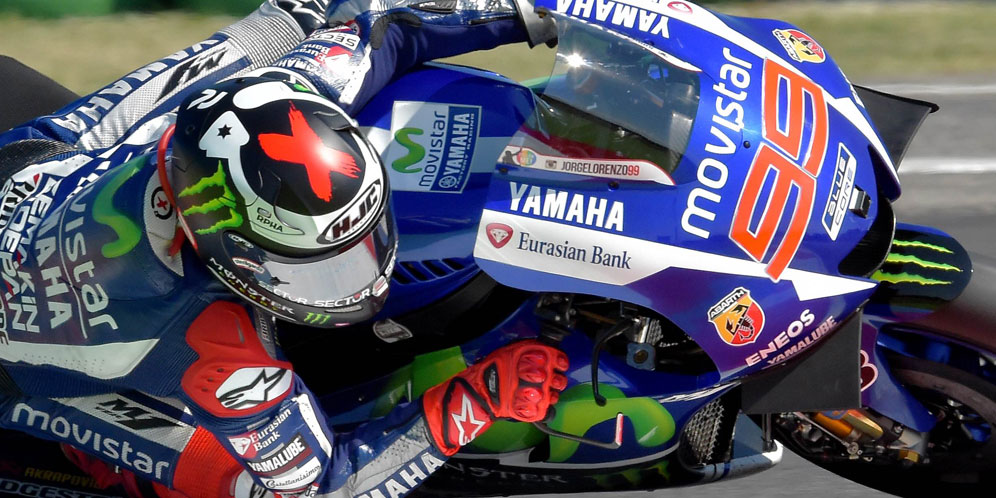 Patahkan Rekor, Lorenzo Pakai 'Sayap' Biaggi di Misano