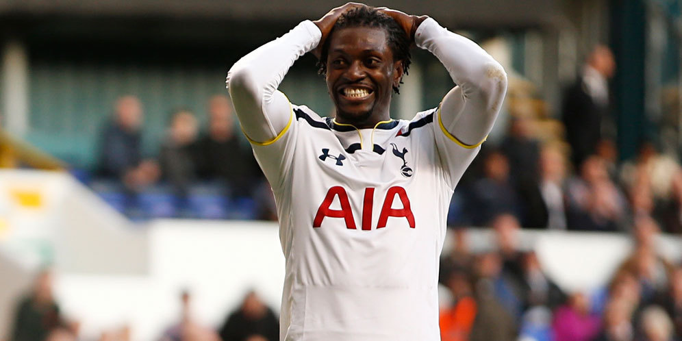 Dilepas Tottenham, Adebayor Tak Punya Klub