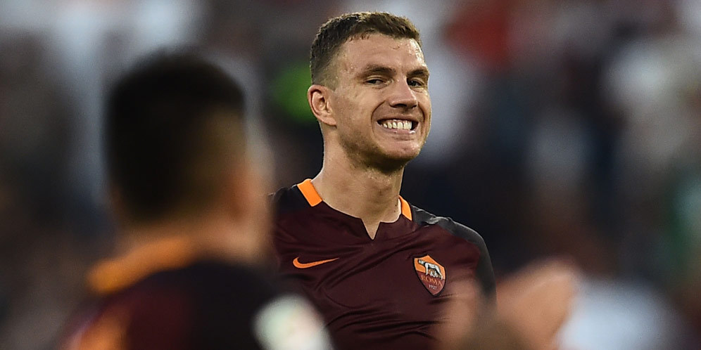 Dzeko Hapus Kerinduan Roma Selama 12 Tahun