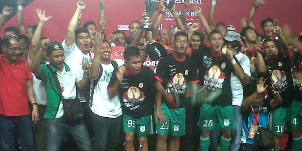 Trofi Piala Kemerdekaan PSMS Medan Rusak