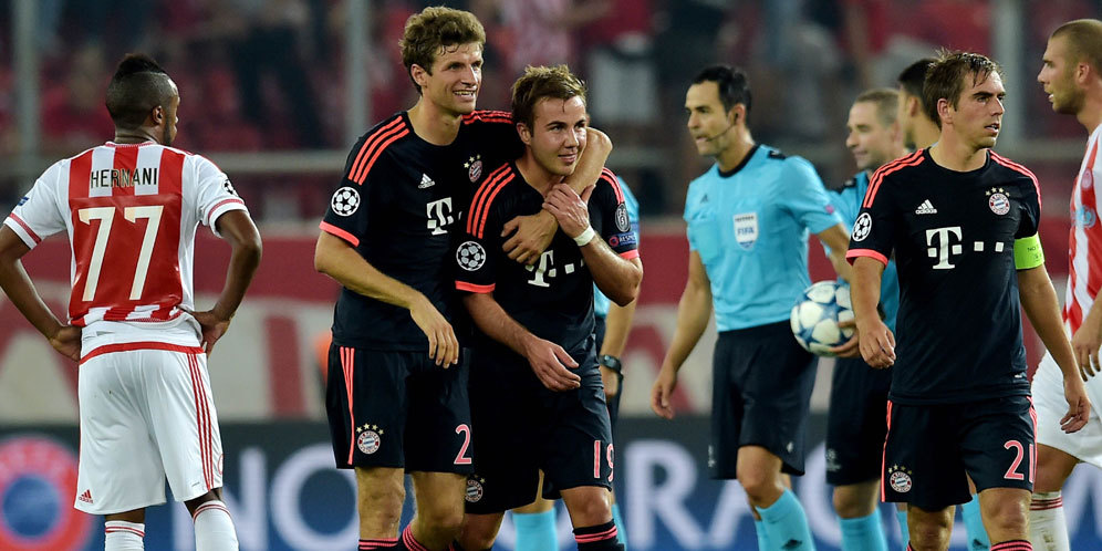 Highlights Liga Champions: Olympiakos 0-3 Bayern Munchen