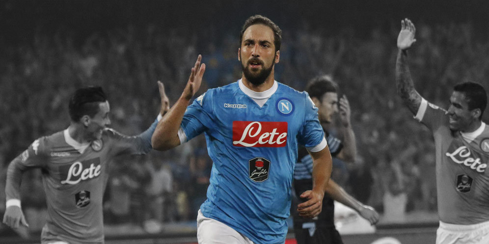 Higuain 10 Gol vs Lazio