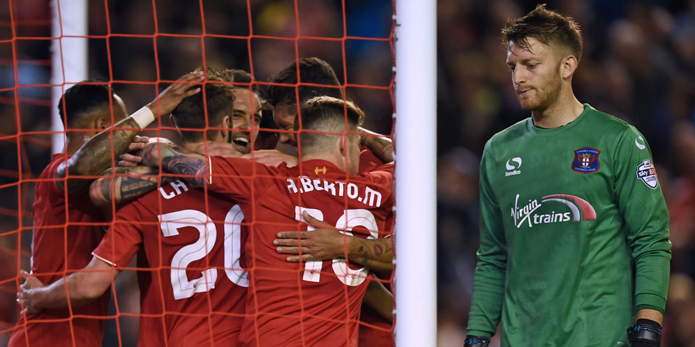 Hasil Pertandingan Liverpool vs Carlisle: Skor 1-1 (3-2 pen)