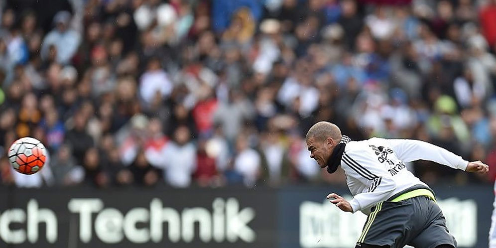 Pepe Absen di Derby Madrid