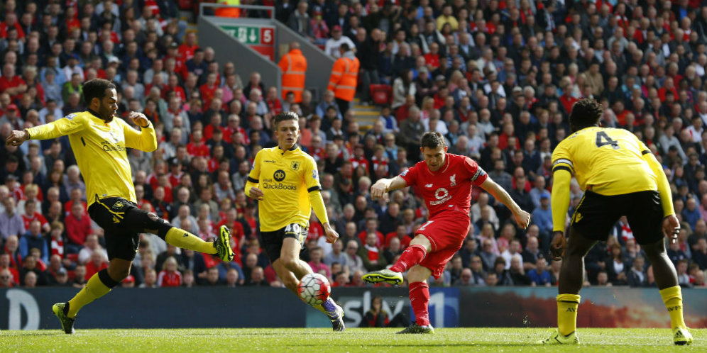 Rodgers Angkat Jempol Untuk Gol Milner Rodgers Angkat Jempol Untuk Gol Milner