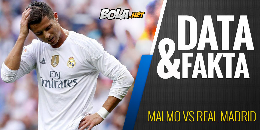 Data dan Fakta Liga Champions: Malmo vs Real Madrid