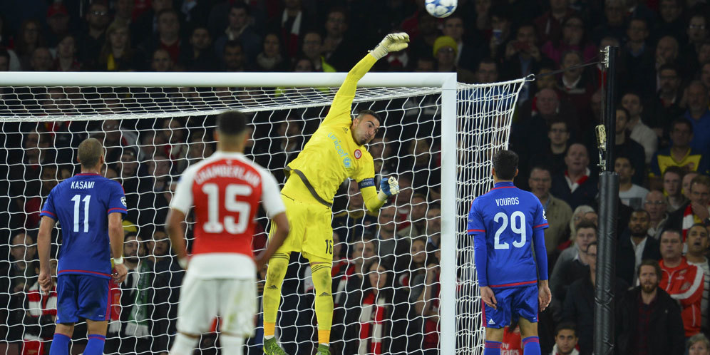 Hasil Pertandingan Arsenal vs Olympiakos: Skor 2-3