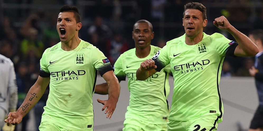 Highlights Liga Champions: Gladbach 1-2 Manchester City