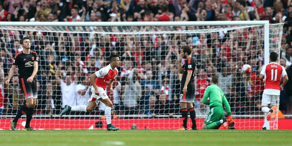 Hasil Pertandingan Arsenal vs Manchester United: Skor 3-0