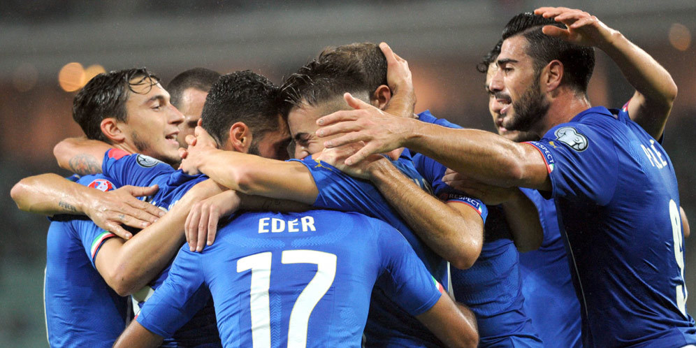 Hasil Pertandingan Azerbaijan vs Italia: Skor 1-3