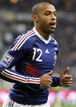 Thierry Henry, handball kontroversial yang meloloskan Prancis ke Piala Dunia. (c)AP