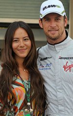 Jenson Button dan Jessica Michibata
(c)sun
