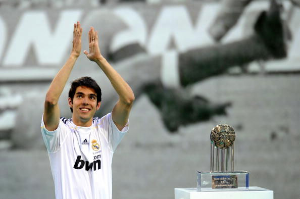 Kaka dibeli Real Madrid dari AC Milan seharga 70 juta Euro pada 2009 © AFP